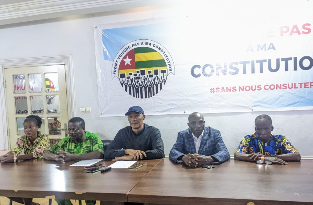 Togo : soutien du Front "Touche Pas À Ma Constitution" aux enfants des détenus politiques