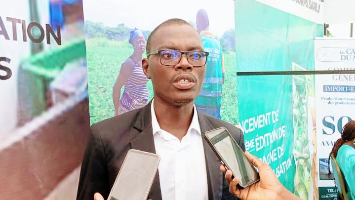 interview après le lancement de la campagne de commercialisation du soja