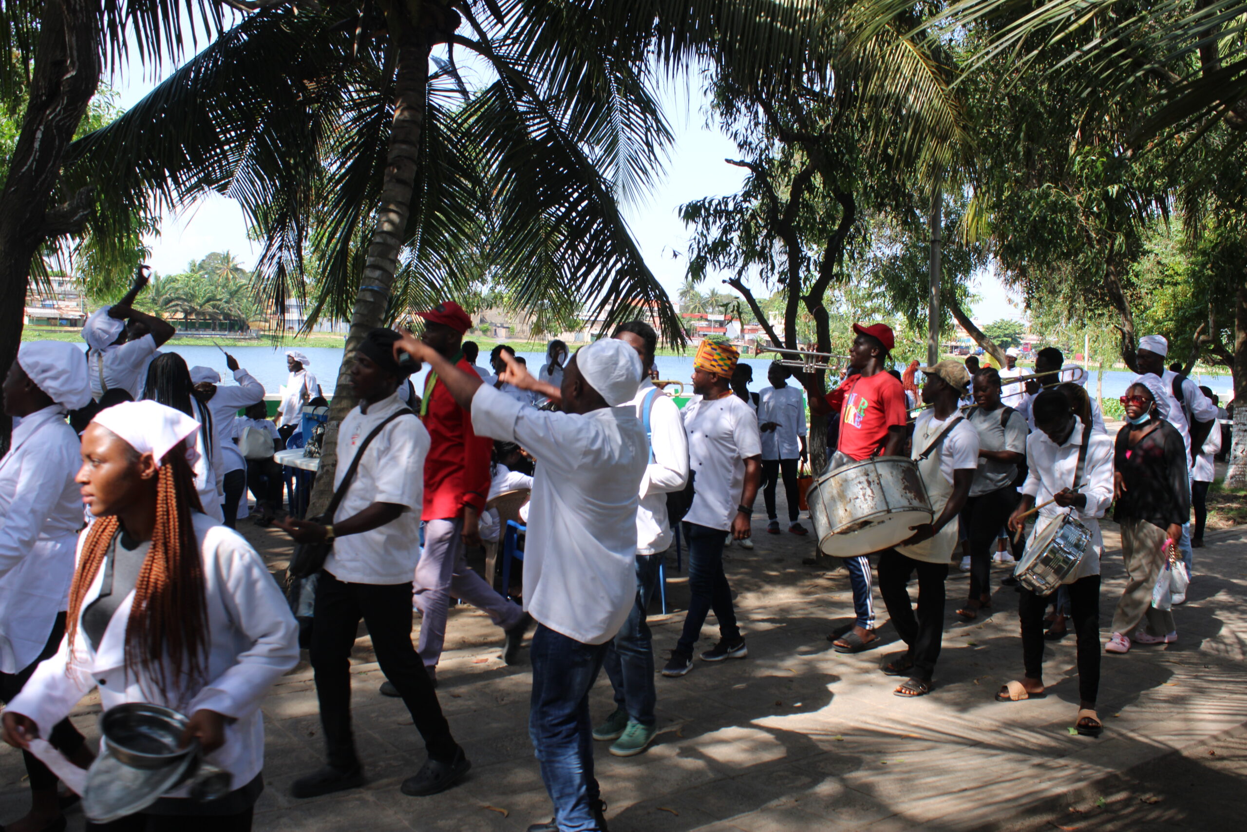 caravane de la journée internationale des cuisiniers au Togo