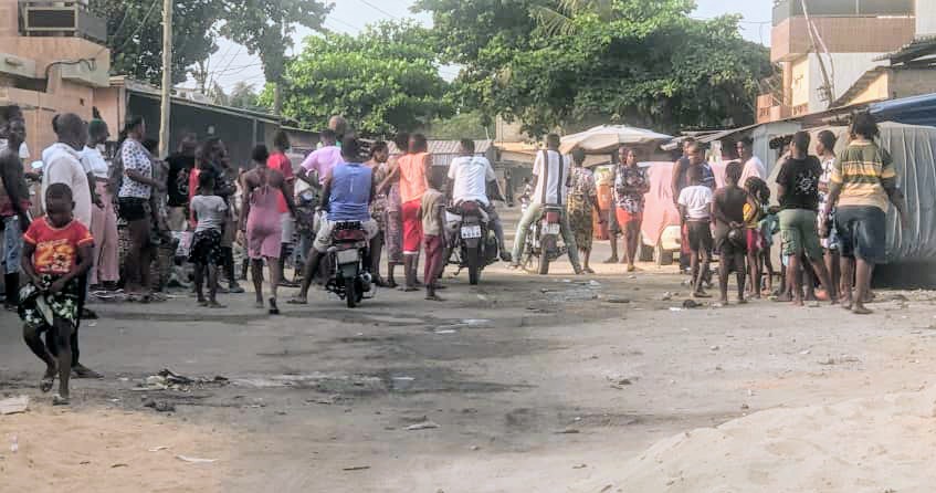 Lomé : Bagarre entre un homme et sa femme en pleine rue