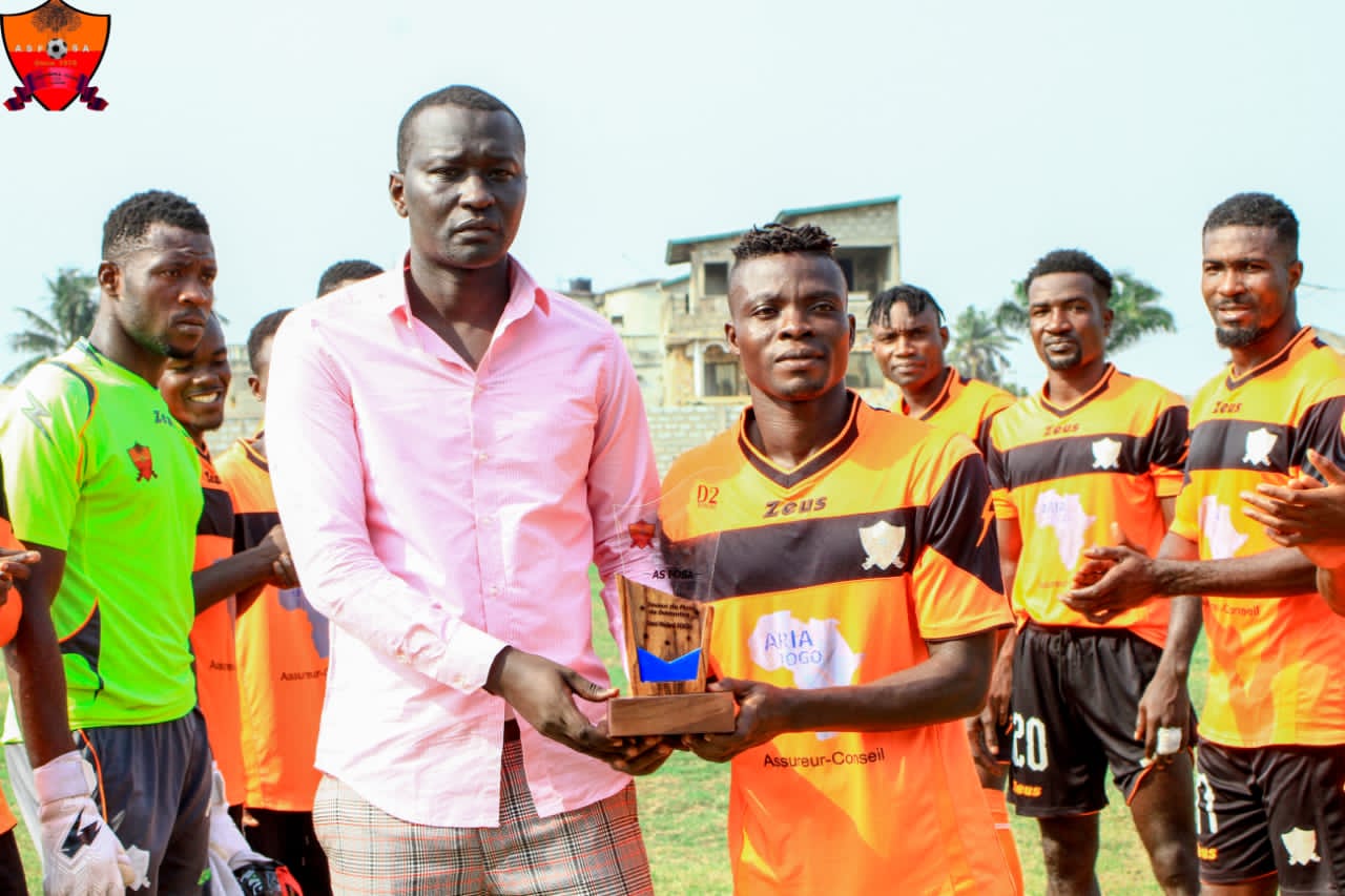 Togo/D2 : Sokou Médard récompensé pour ses efforts à ASFOSA 
