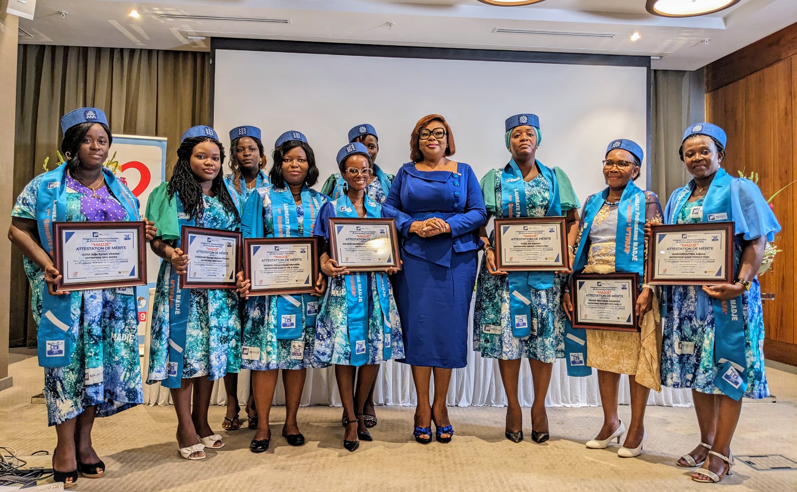 Togo : Mme Kayi DOGBE fait des jeunes femmes des entrepreneures durables