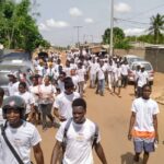 Campagne électorale : Princesse Eyi SEMEKONAWO au contact des femmes du marché d’Adidogomé Assiyéyé (photos)