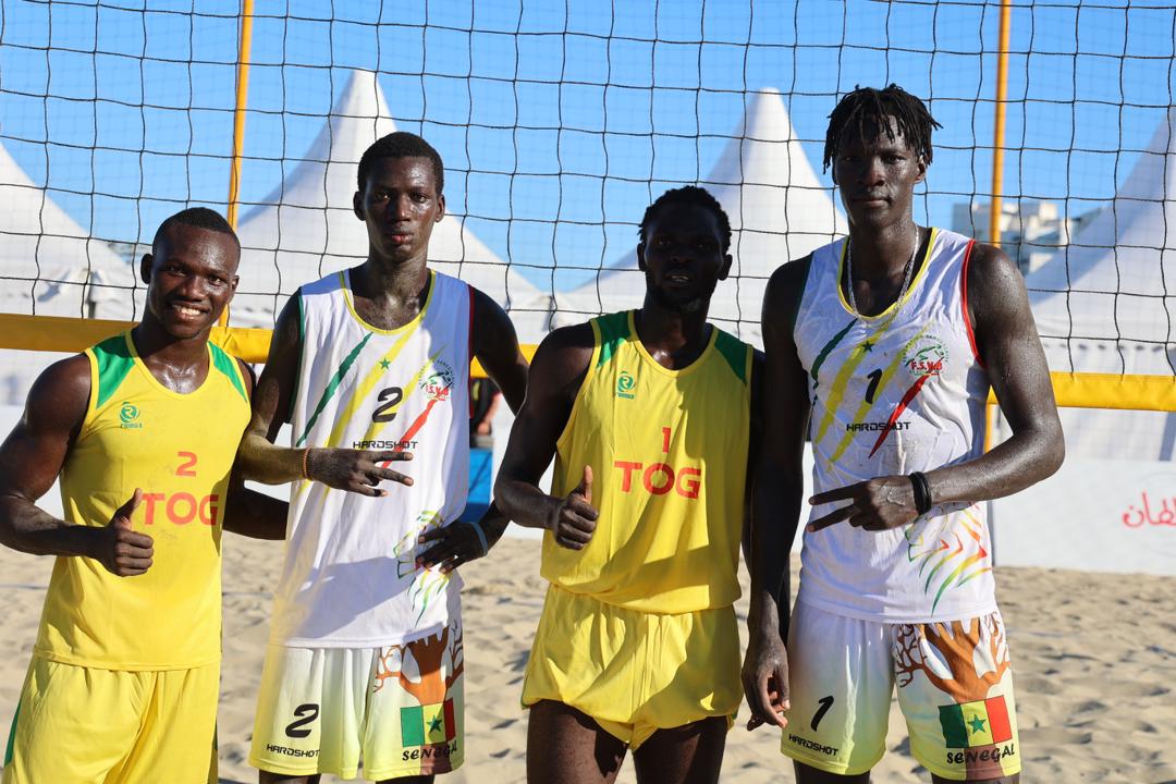 Continental Cup/ Beach-volley : Le Togo bat le Sénégal et file en demi-finales 