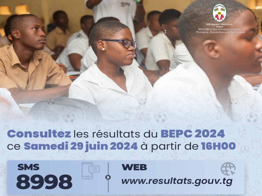 Togo/BEPC 2024 : Voici comment consulter son résultat