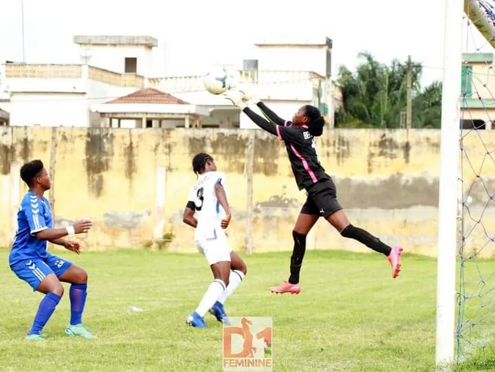 Football féminin au Togo Gloria Amegnetou, une gardienne de but en pleine ascension