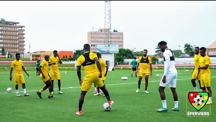 Togo vs Liberia : Début ce lundi des entraînements des Éperviers