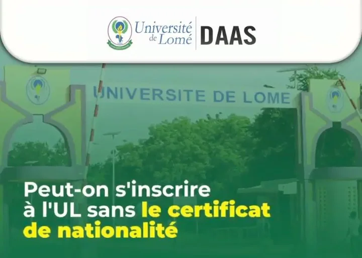 Rentrée académique 2024-2025 : l'invitation du président de l'Université de Lomé aux nouveaux bacheliers