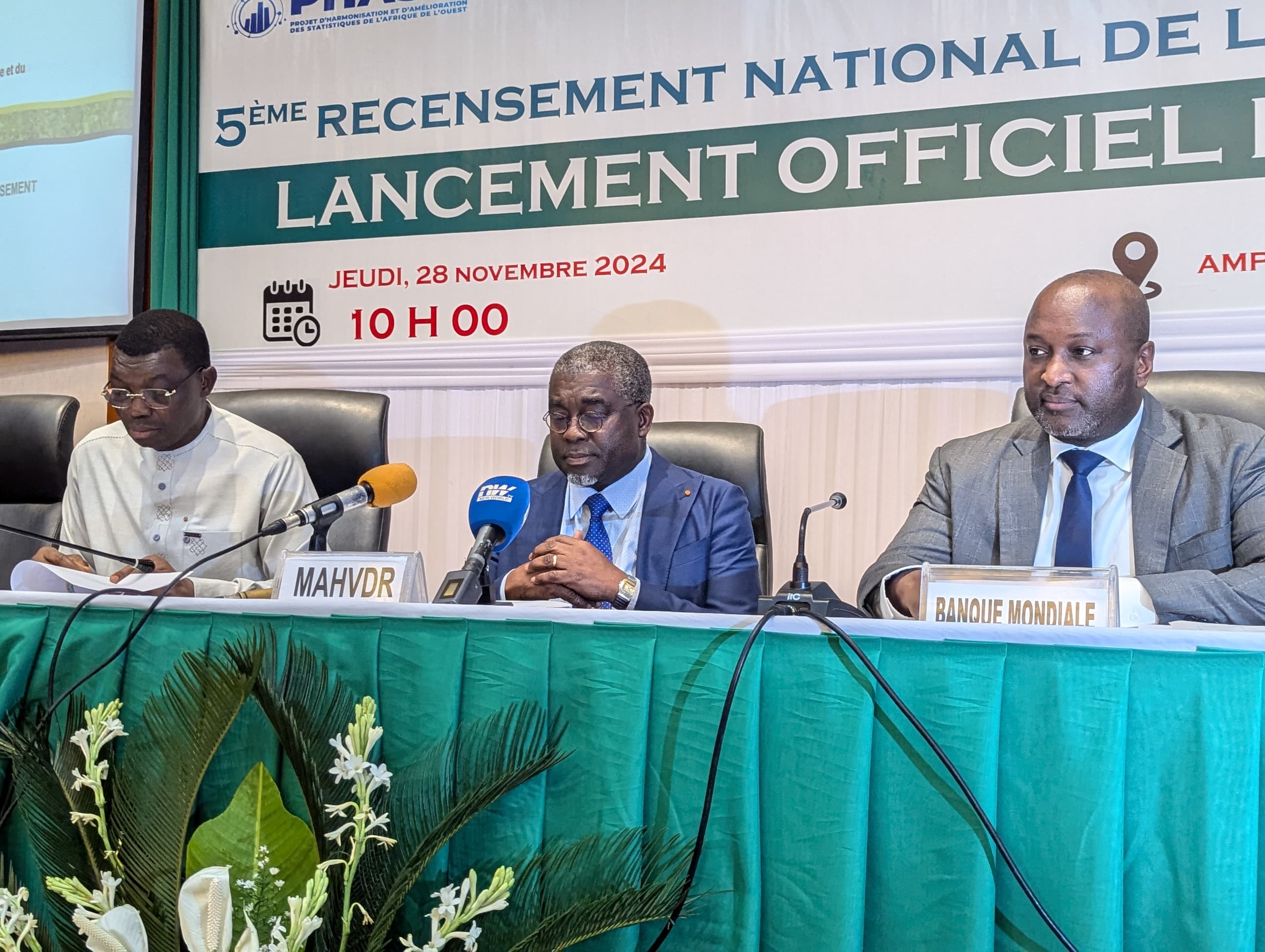 5e Recensement National de l’Agriculture : Du 1er au 23 décembre 2024