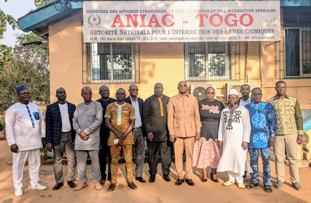 Lutte contre les produits chimiques : L'ANIAC-Togo se réjouit des activités menées en 2024