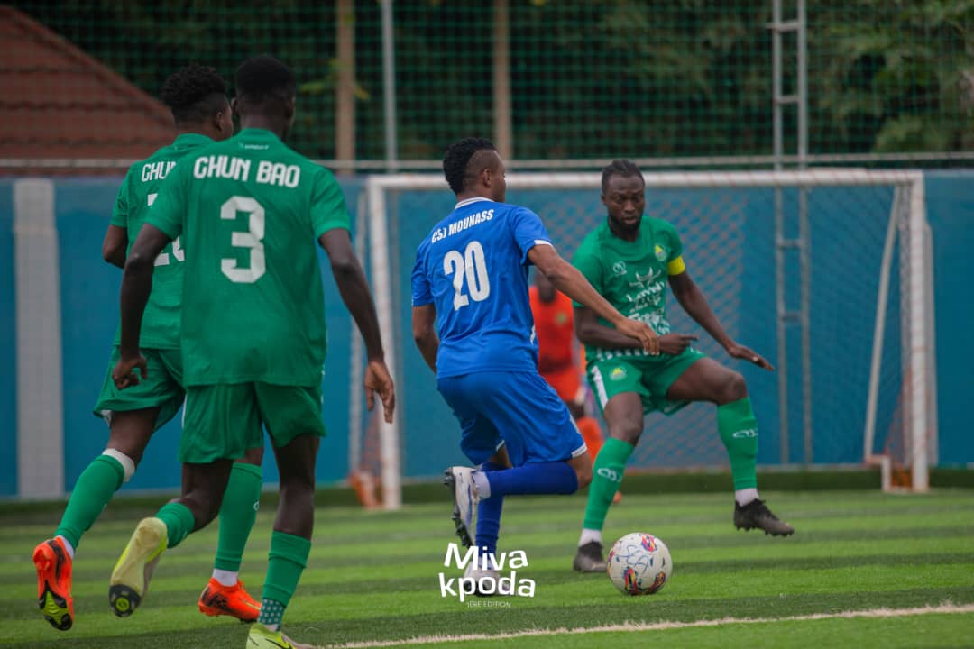 Tournoi Miva Kpoda : CSJ Mounass et Chun Bao passent en quarts