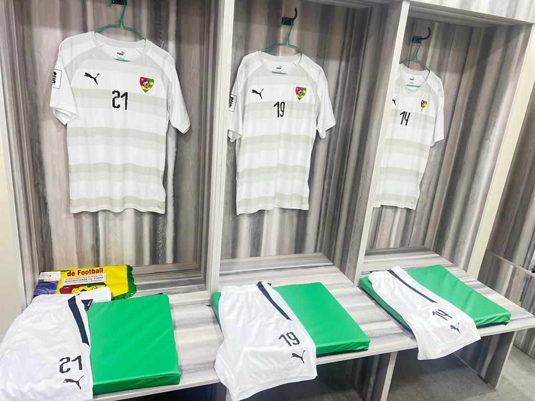 Élim CdM 2026 : la composition officielle du Togo face à la Mauritanie