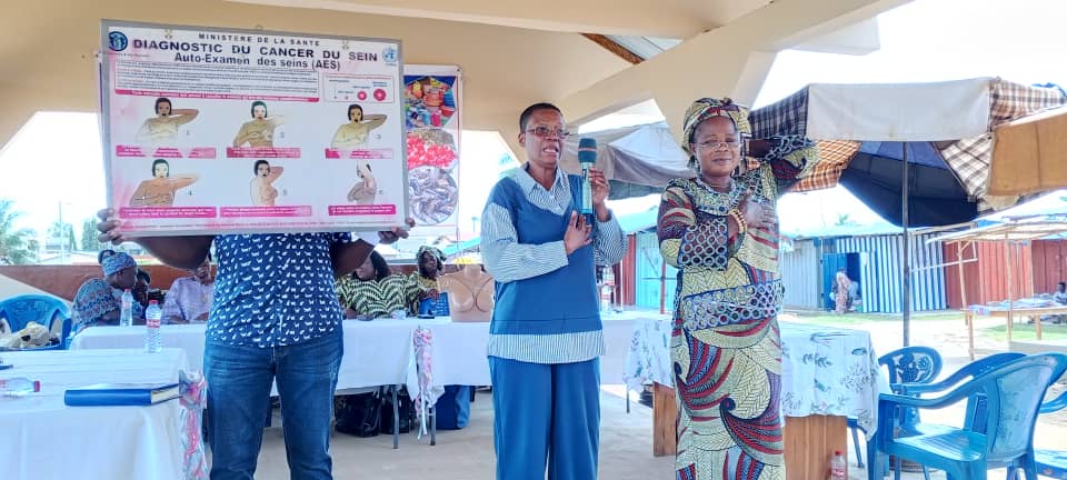 Togo : la Sénatrice Pascaline Dangbuie appelle les femmes des marchés du Grand-Lomé à l’unité pour combattre le cancer