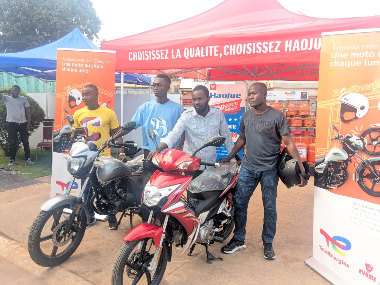 TotalEnergies Marketing Togo célèbre ses premiers heureux gagnants de sa tombola