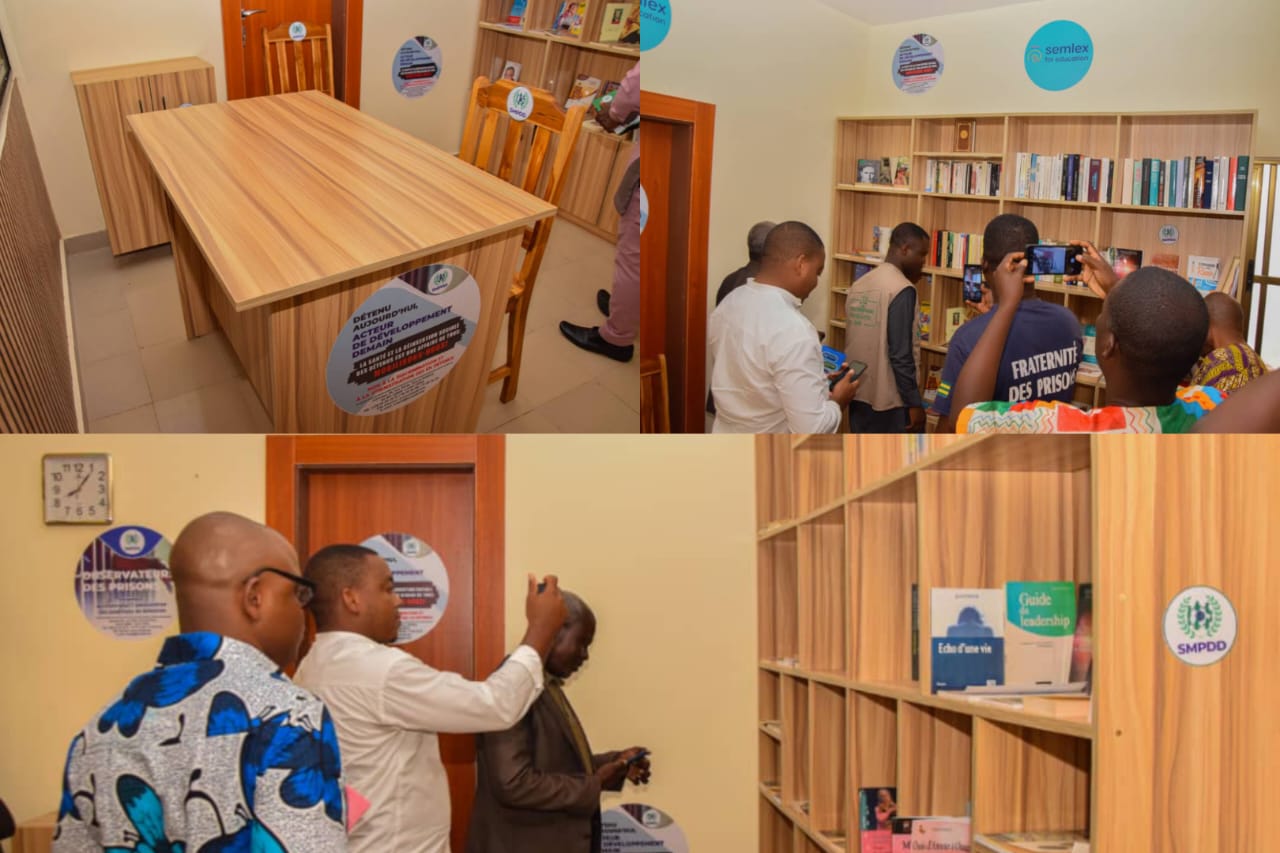 Prison civile de Kpalimé : la SMPDD crée un espace d’apprentissages pour les détenus