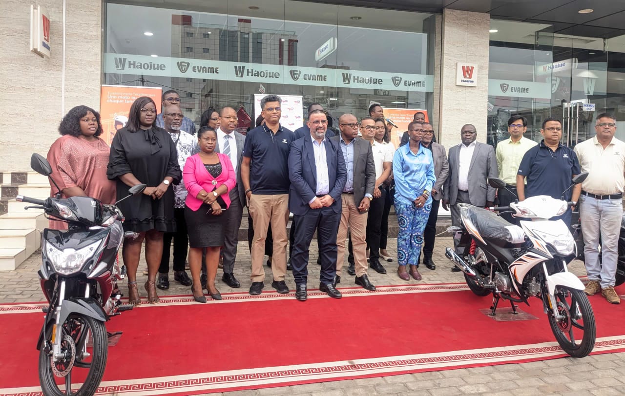 Tombola Moto TotalEnergies : 8 motos Haojue déjà offertes aux clients