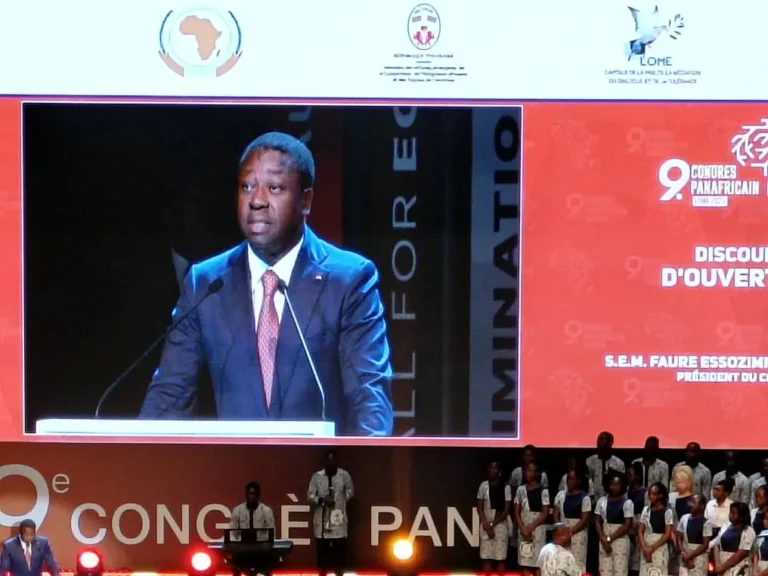 Faure Gnassingbé ouvre les travaux du 9ème Congrès Panafricain à Lomé
