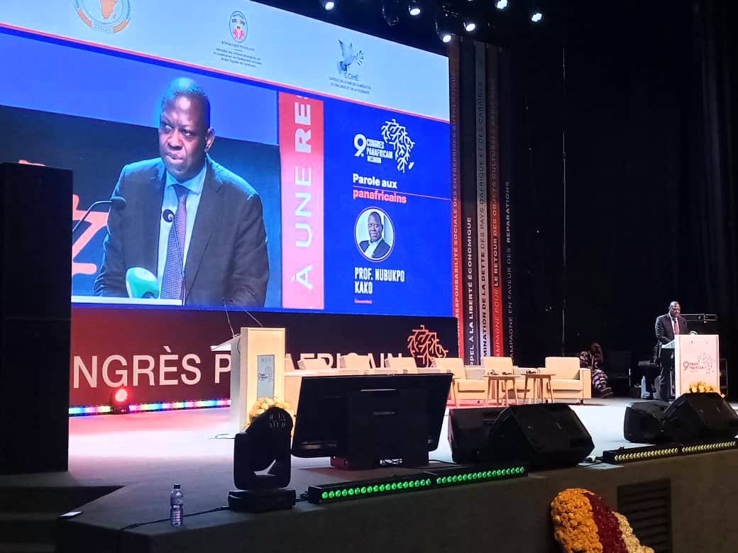 9e congrès panafricain à Lomé : Pr Kako Nubukpo expose les raisons de la nécessité de créer une monnaie africaine