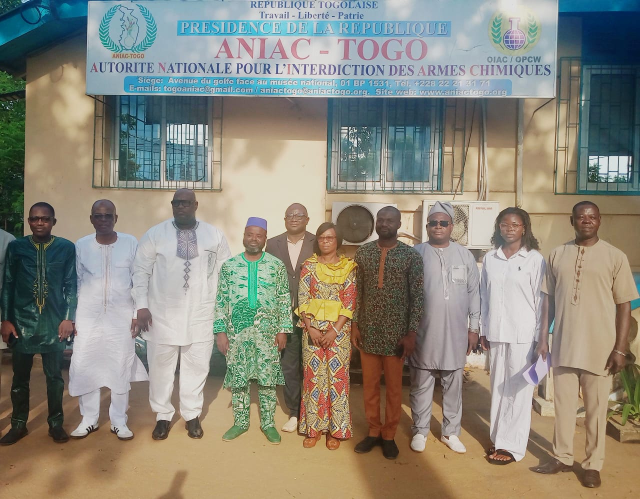 Sécurité chimique au Togo : le bilan 2025 de l’ANIAC en chiffre