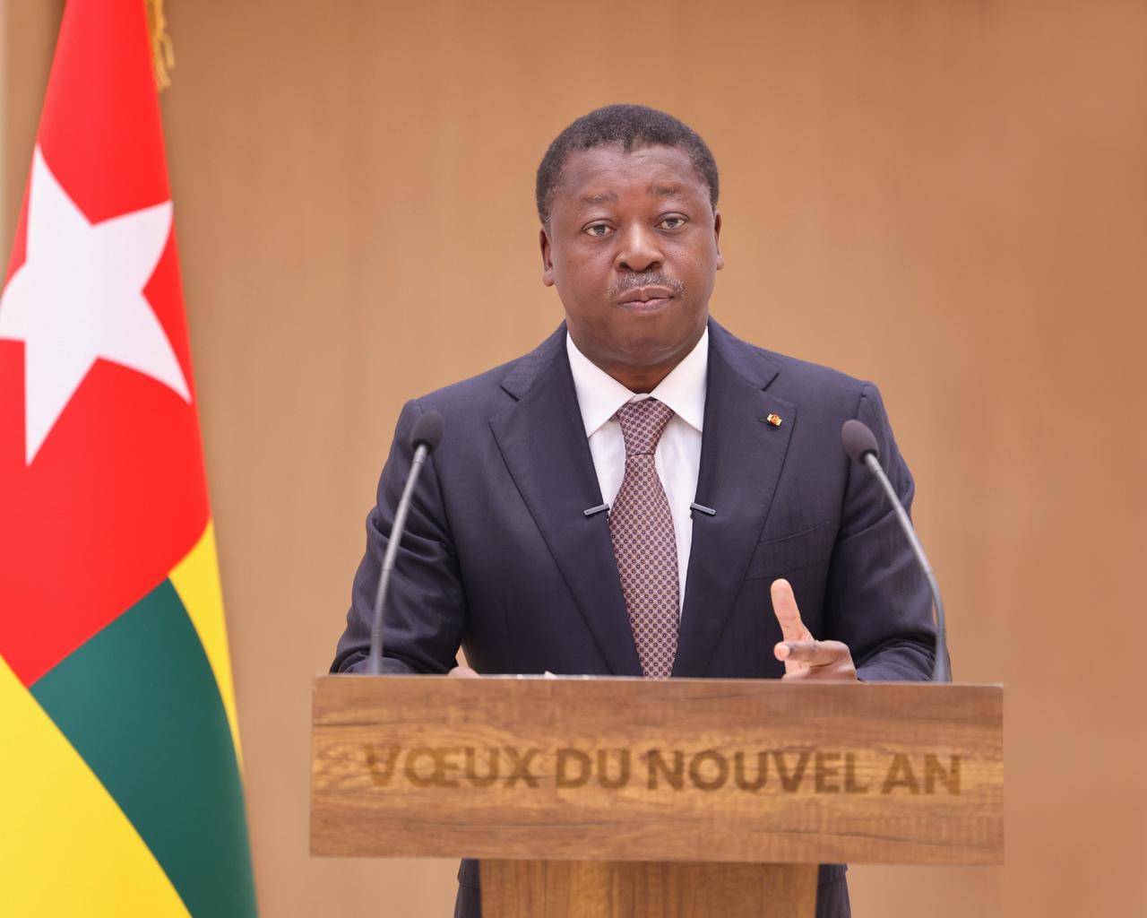 Togo : sécurité, unité et avenir au cœur des vœux 2026 de Faure Gnassingbé