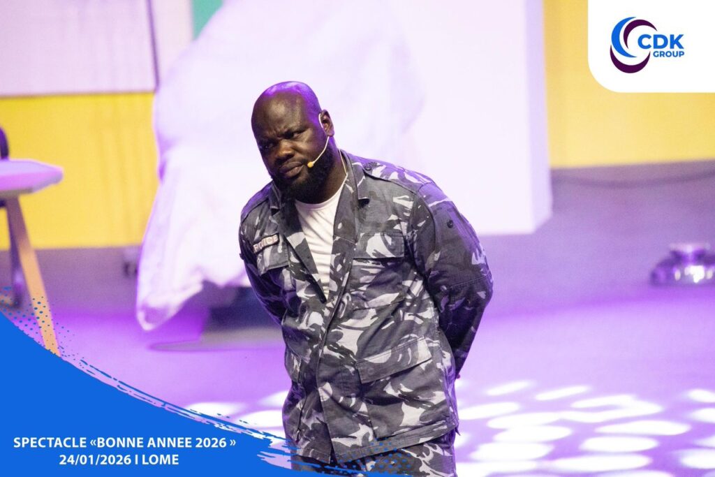 Spectacle humoristique « Bonne Année 2026 » : un succès retentissant au Palais des Congrès de Lomé