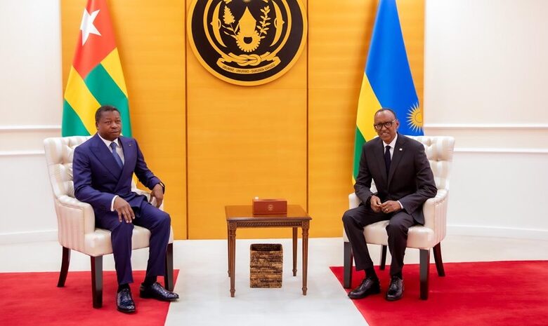 Médiation dans les Grands Lacs : Faure Gnassingbé chez Paul Kagamé