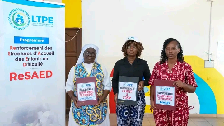 Togo : CDK Group et la LTPE toujours main dans la main pour la protection des enfants vulnérables