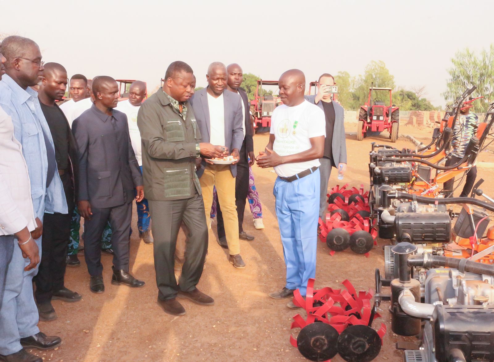 Togo : Faure Gnassingbé a échangé avec les producteurs agricoles des ZAAP