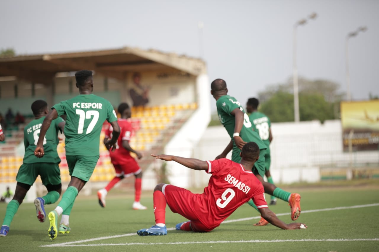 Togo-D1 : le classement à l'issue de la 14e journée