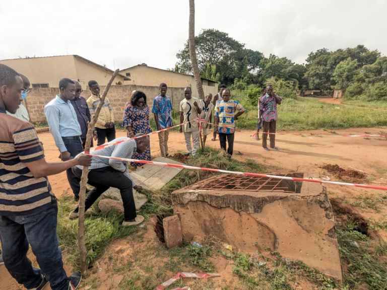 Tragédie à Golfe 7 : réaction immédiate du maire Pascaline DANGBUIE et ses collaborateurs suite au drame d'un enfant