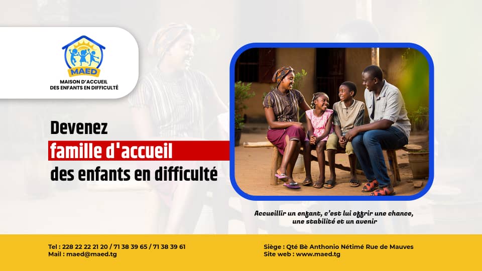 MAED : appel aux familles pour soutenir les enfants vulnérables