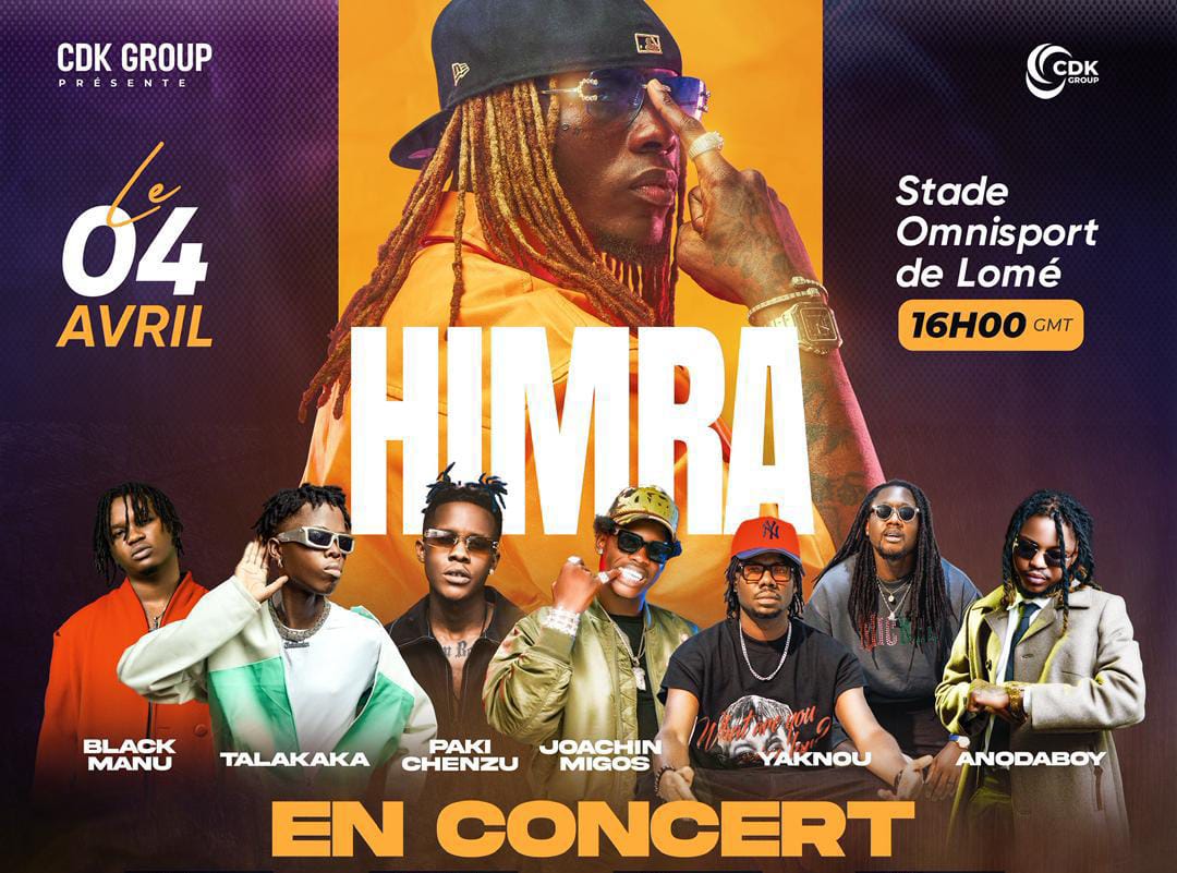 Himra en concert à Lomé : la vente des tickets physiques lancée