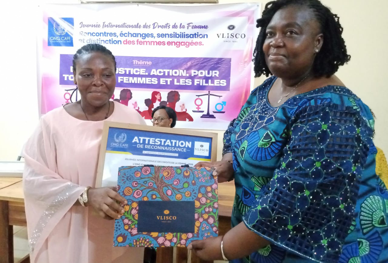 8 mars 2026 : l’ONG CAFE et VLISCO honorent 7 femmes de 3 secteurs d’activité