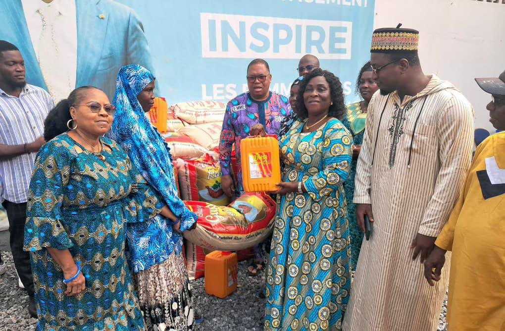 Ramadan 2026 : le parti UNIR du Golfe 7, sous la direction de la sénatrice-maire Pascaline Afi Dangbuie, aux côtés des familles