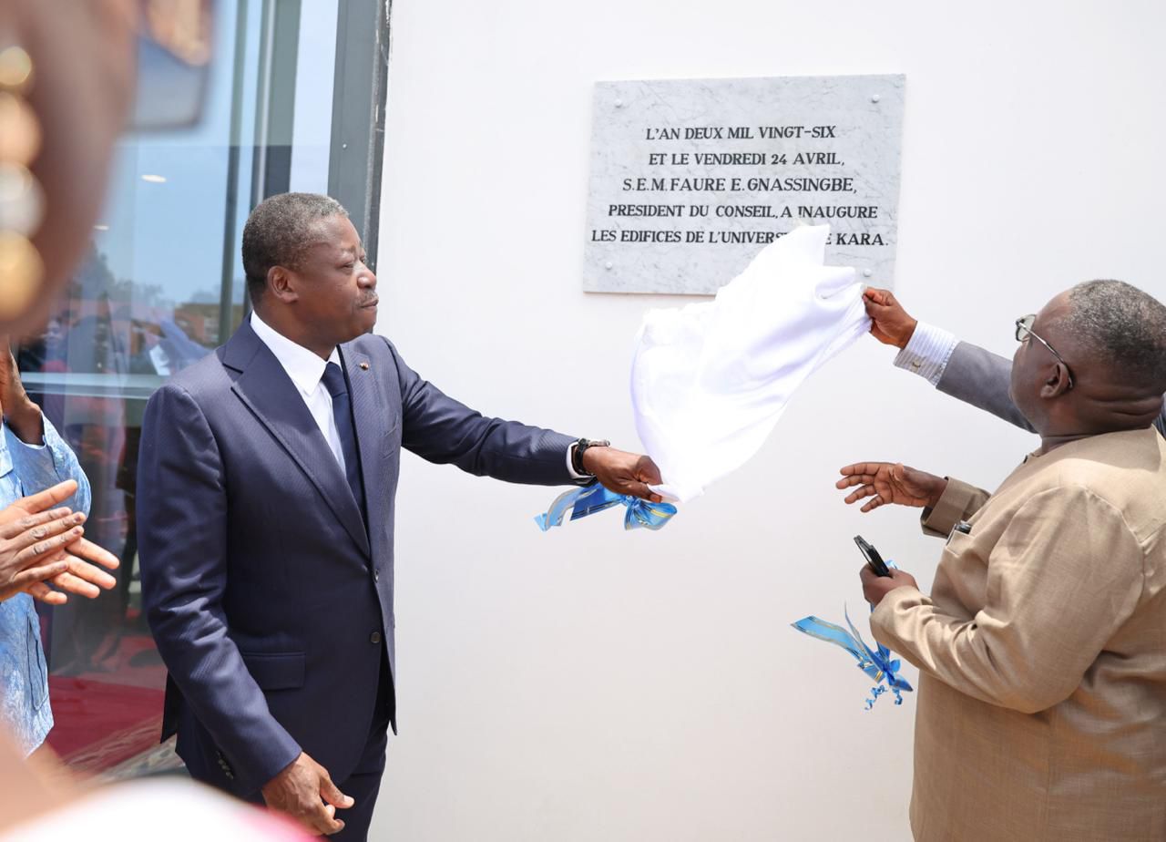 Université de Kara : Faure Gnassingbé inaugure de nouvelles infrastructures académiques