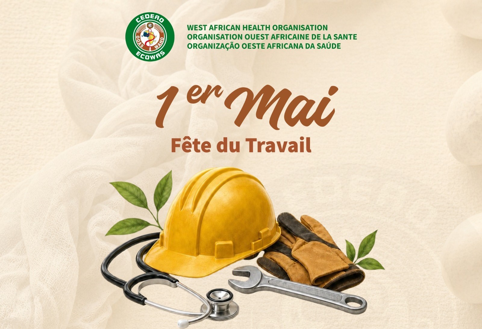 Fête du Travail : l’OOAS salue le rôle clé des travailleurs, avec un hommage appuyé au secteur de la santé