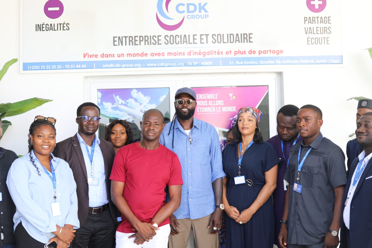 CDK GROUP et Shéyi Adebayor : une collaboration prometteuse en vue pour des actions sociales