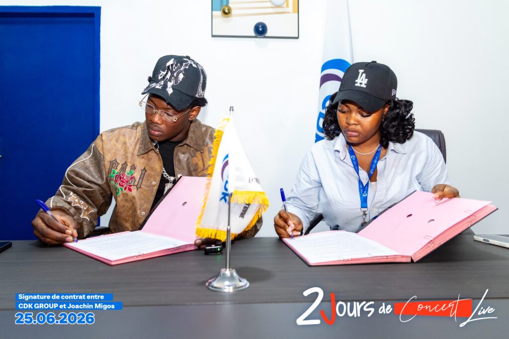 Palais des Congrès de Lomé : CDK GROUP annonce deux concerts 100 % live inédits de Joachin Migos