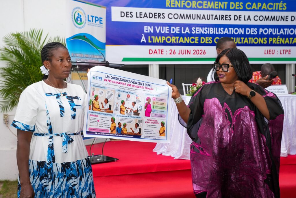 Consultations prénatales : la LTPE mise sur les communautés pour sauver des vies