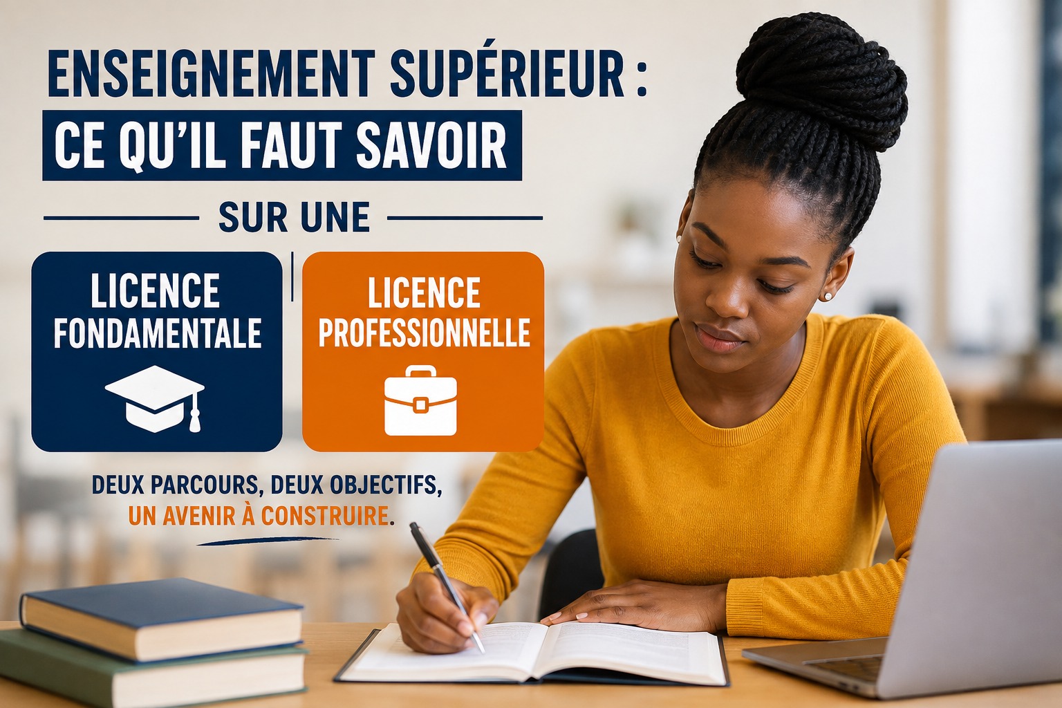 Togo-Enseignement supérieur : ce qu’il faut savoir sur une Licence fondamentale et une Licence professionnelle