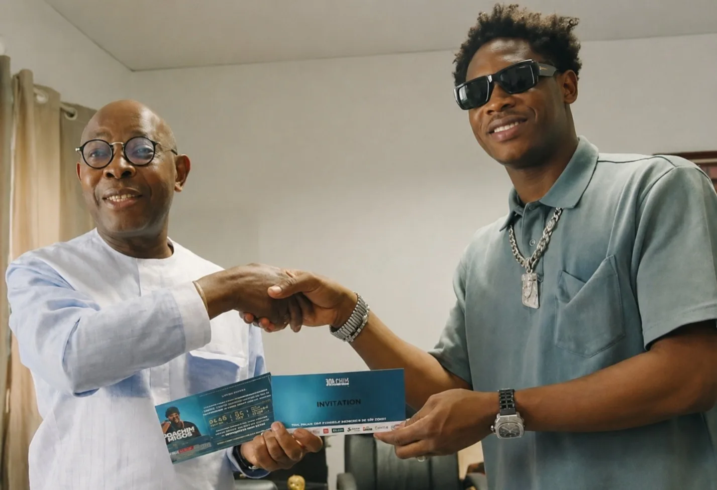 Concert de Joachin Migos : le ministre Isaac TCHIAKPE apporte son soutien au projet de CDK GROUP