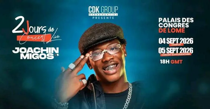 Concert de Joachin Migos : des tickets gratuits aux nouveaux bacheliers