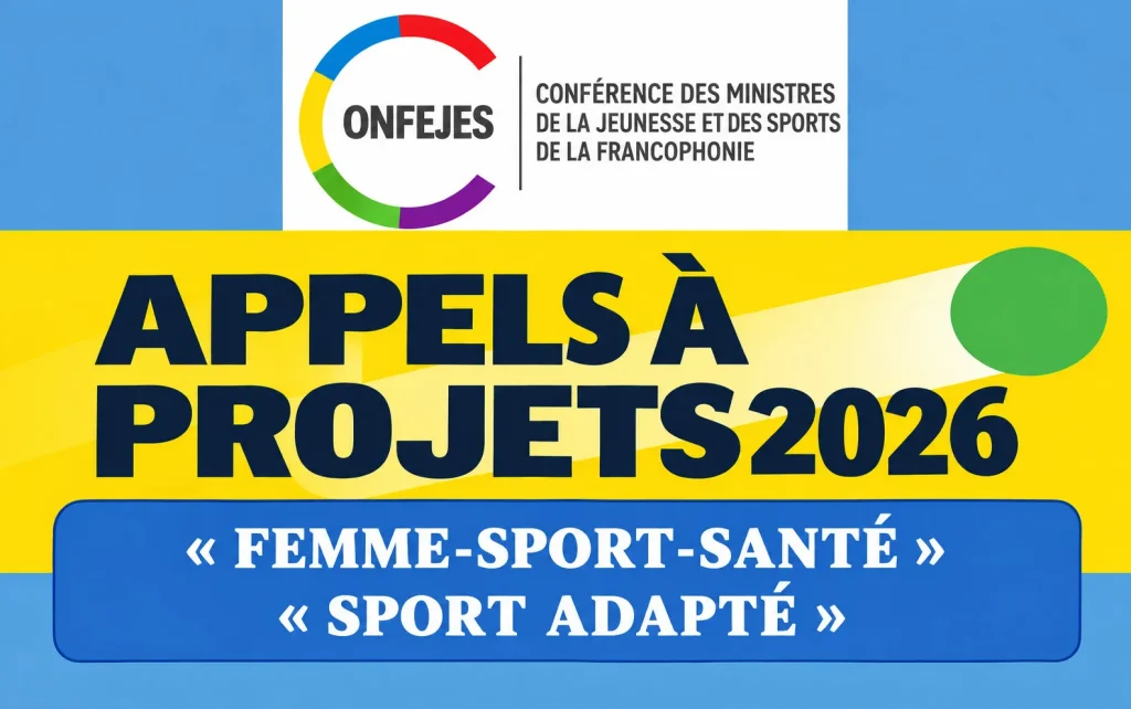 Togo - Sport féminin et adapté : la CONFEJES lance deux appels à projets, associations et organisations invitées à postuler avant le 30 septembre