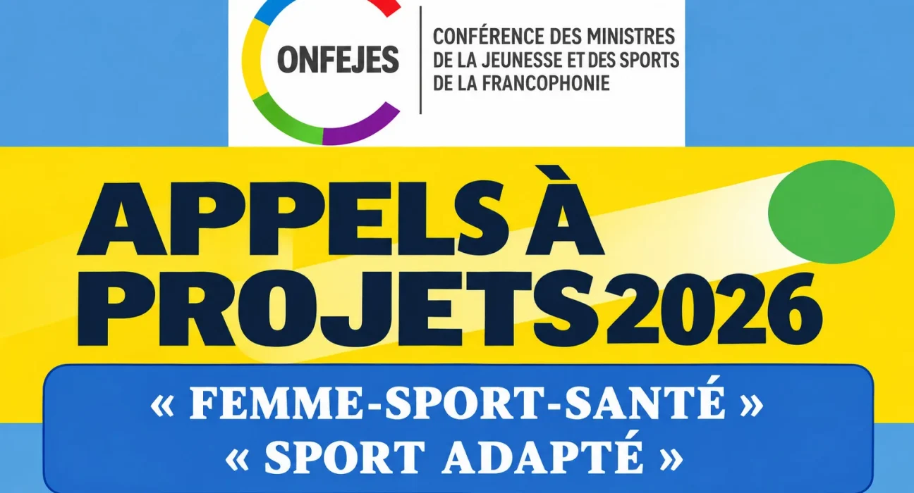 Togo - Sport féminin et adapté : la CONFEJES lance deux appels à projets, associations et organisations invitées à postuler avant le 30 septembre