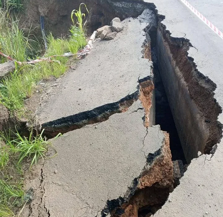 Togo - Urgent : une dangereuse dégradation signalée sur la Nationale N°1