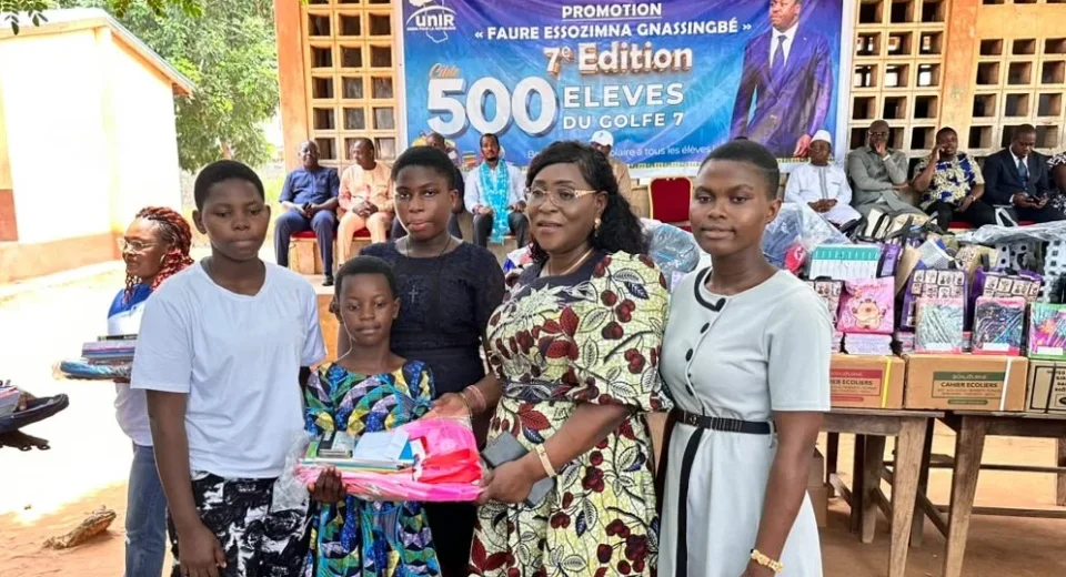 Rentrée scolaire 2026-2027 : UNIR Golfe 7 soutient 500 élèves démunis