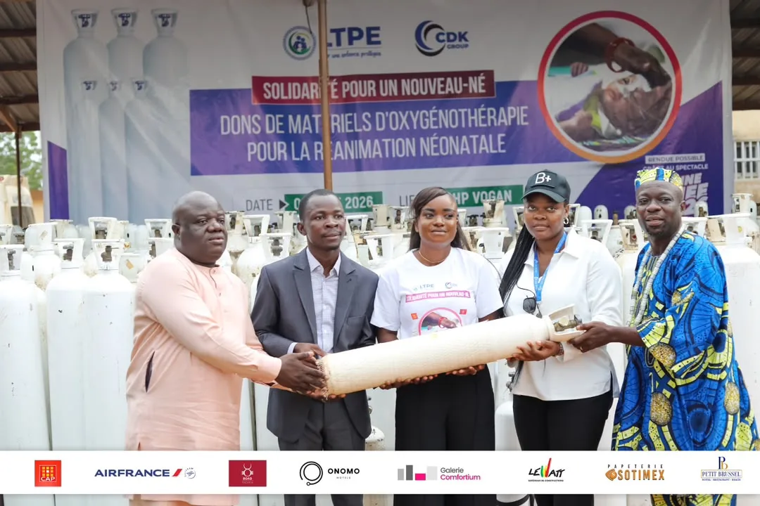 Du spectacle « Bonne Année 2026 » au CHP de Vogan : CDK Group transforme la solidarité en action