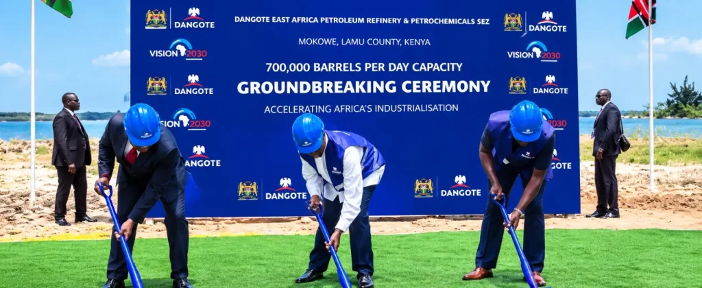 Dangote mise 16 milliards de dollars sur une nouvelle raffinerie au Kenya