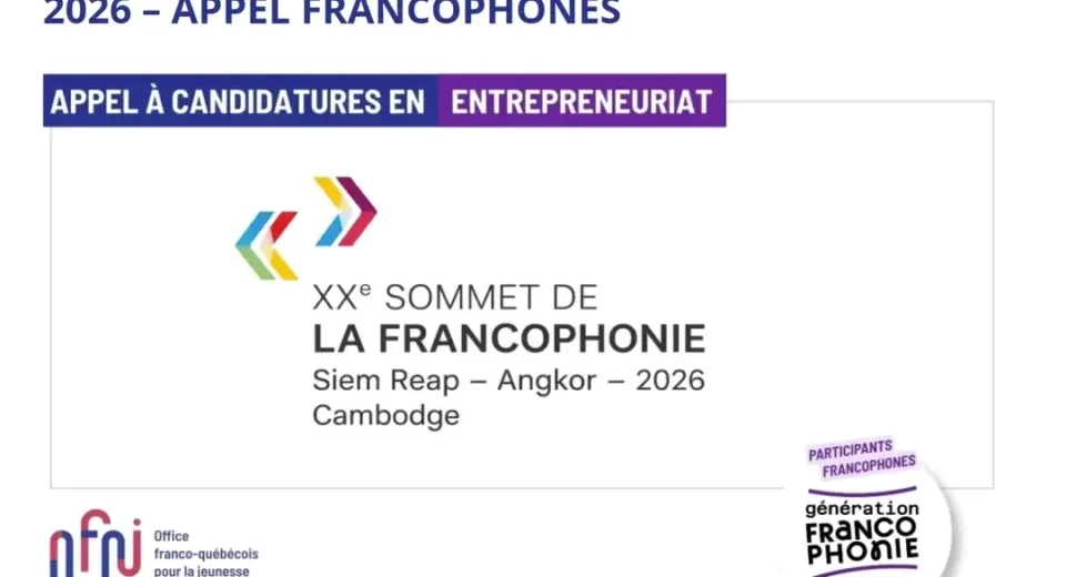 Sommet de la Francophonie 2026 : la CONFEJES ouvre les portes du Cambodge aux jeunes Togolais, comment postuler ?