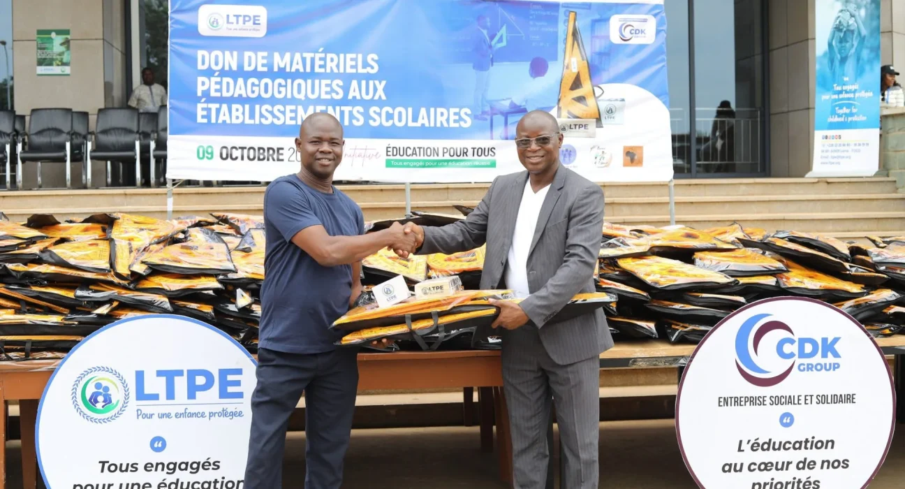 Togo-Écoles publiques : CDK GROUP renforce son engagement social aux côtés de la LTPE